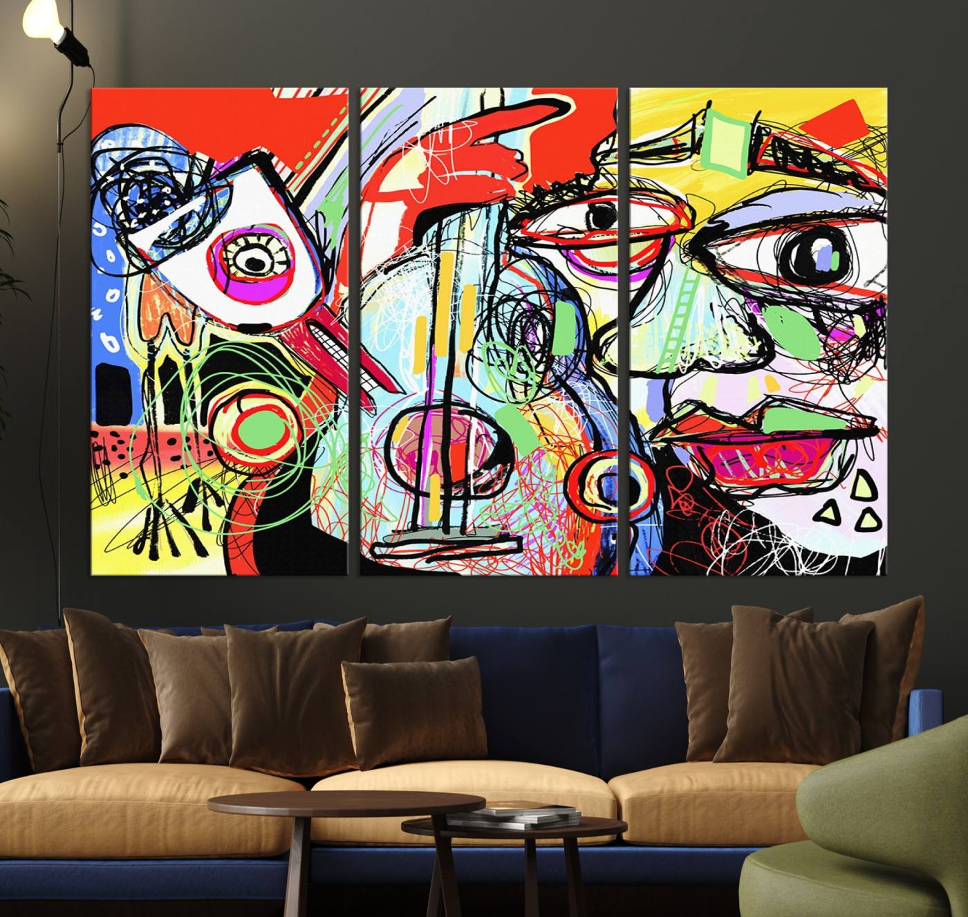 アート本「MODERN ART」 Wall Art Print | Colorful abstract modern art | Abposters.com