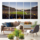 41853-MGV-CV-36X24-Pittsburgh Panthers Football Team Print - Pittsburgh Acrisure Stadium Wall Art Canvas Print