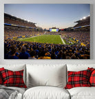 41853-MGV-CV-36X24-Pittsburgh Panthers Football Team Print - Pittsburgh Acrisure Stadium Wall Art Canvas Print