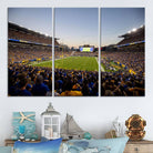 41853-MGV-CV-48X32-3P-Pittsburgh Panthers Football Team Print - Pittsburgh Acrisure Stadium Wall Art Canvas Print
