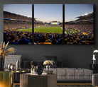 41853-MGV-CV-60X30-3P-Pittsburgh Panthers Football Team Print - Pittsburgh Acrisure Stadium Wall Art Canvas Print
