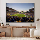 41853-MGV-FC-36X24_Black-Pittsburgh Panthers Football Team Print - Pittsburgh Acrisure Stadium Wall Art Canvas Print
