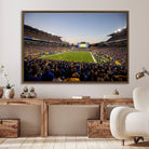 41853-MGV-FC-36X24_Walnut-Pittsburgh Panthers Football Team Print - Pittsburgh Acrisure Stadium Wall Art Canvas Print