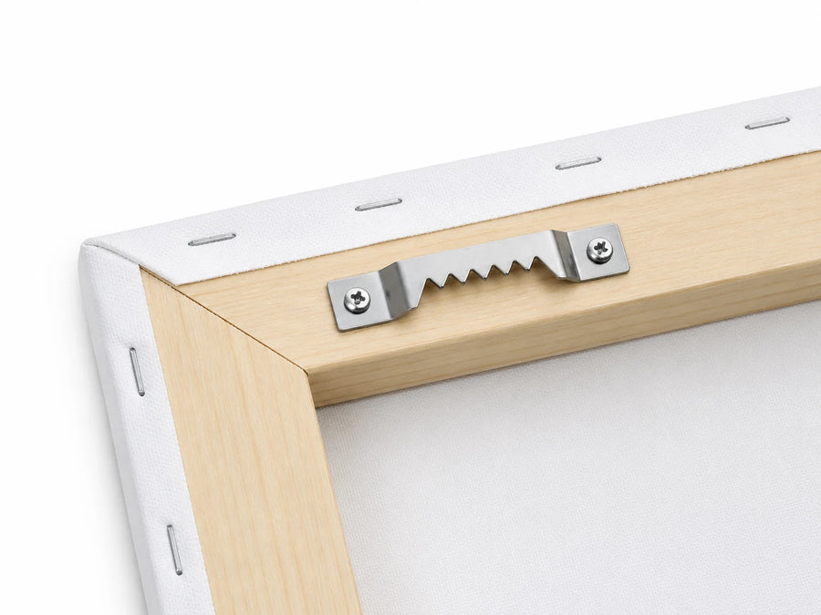 Pre-installed hanging hardware