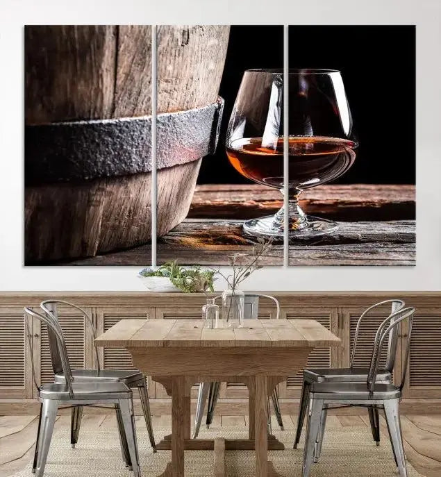 Scots Whiskey Wall Art Canvas Print 