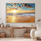 95522-MGV-FC-36X24_Natural-Soothing Sunset on Calm Beach