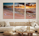 38302-MGV-CV-36X24-Sunset on Ocean Wall Art Canvas Print