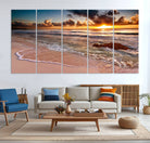38302-MGV-CV-36X24-Sunset on Ocean Wall Art Canvas Print