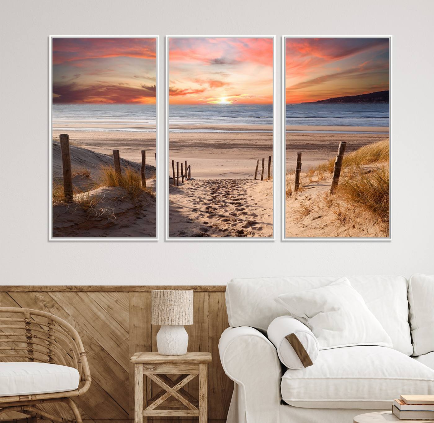 78111-MGV-CV-36X24-Sunset on the Sea Wall Art Canvas Print