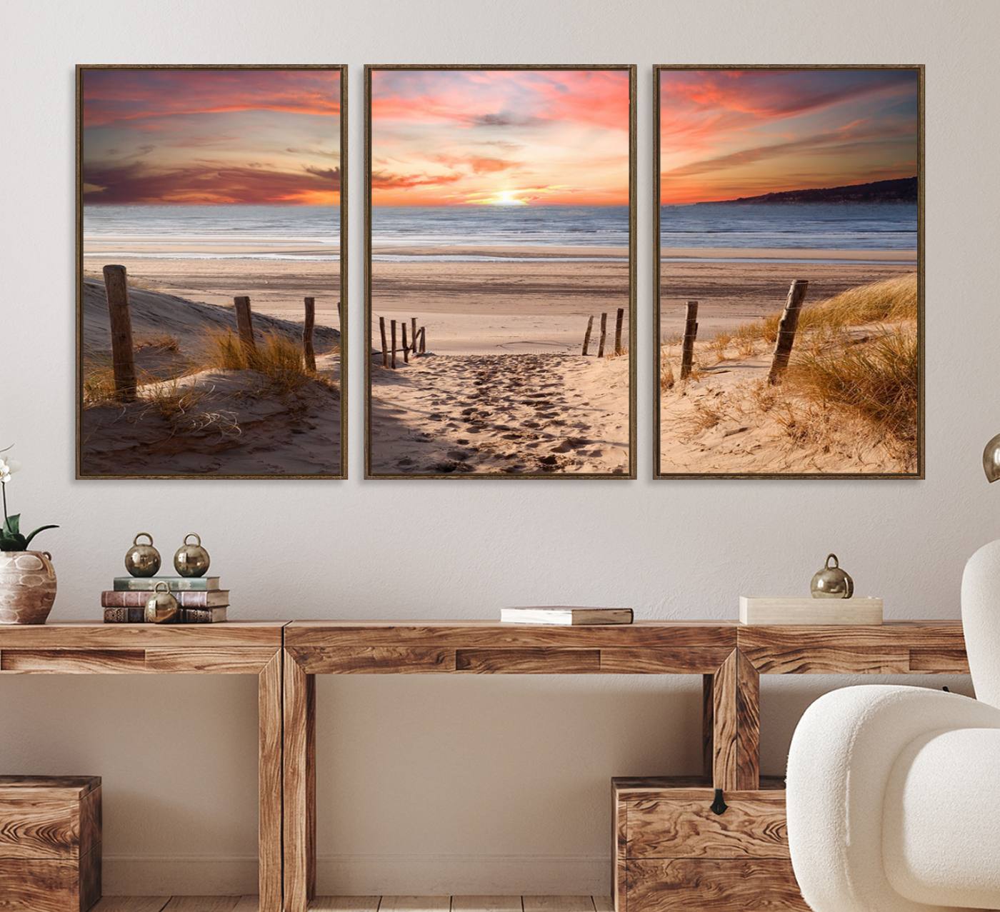 78111-MGV-CV-36X24-Sunset on the Sea Wall Art Canvas Print