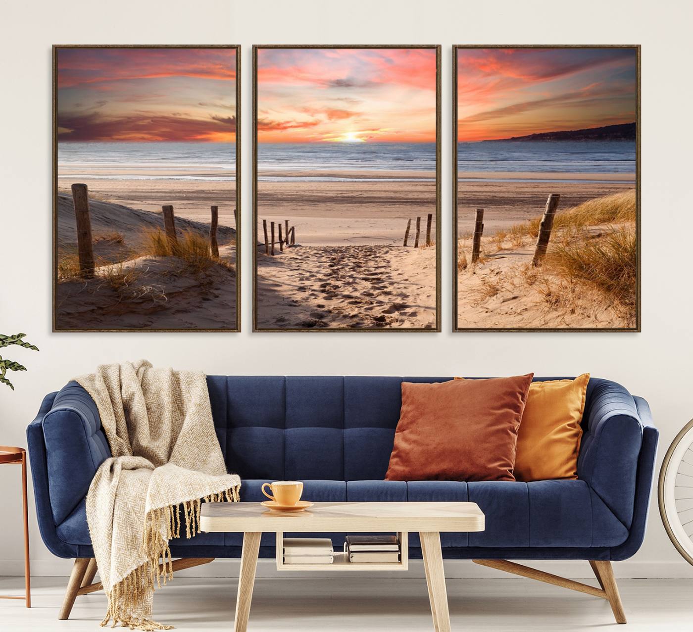 78111-MGV-CV-36X24-Sunset on the Sea Wall Art Canvas Print
