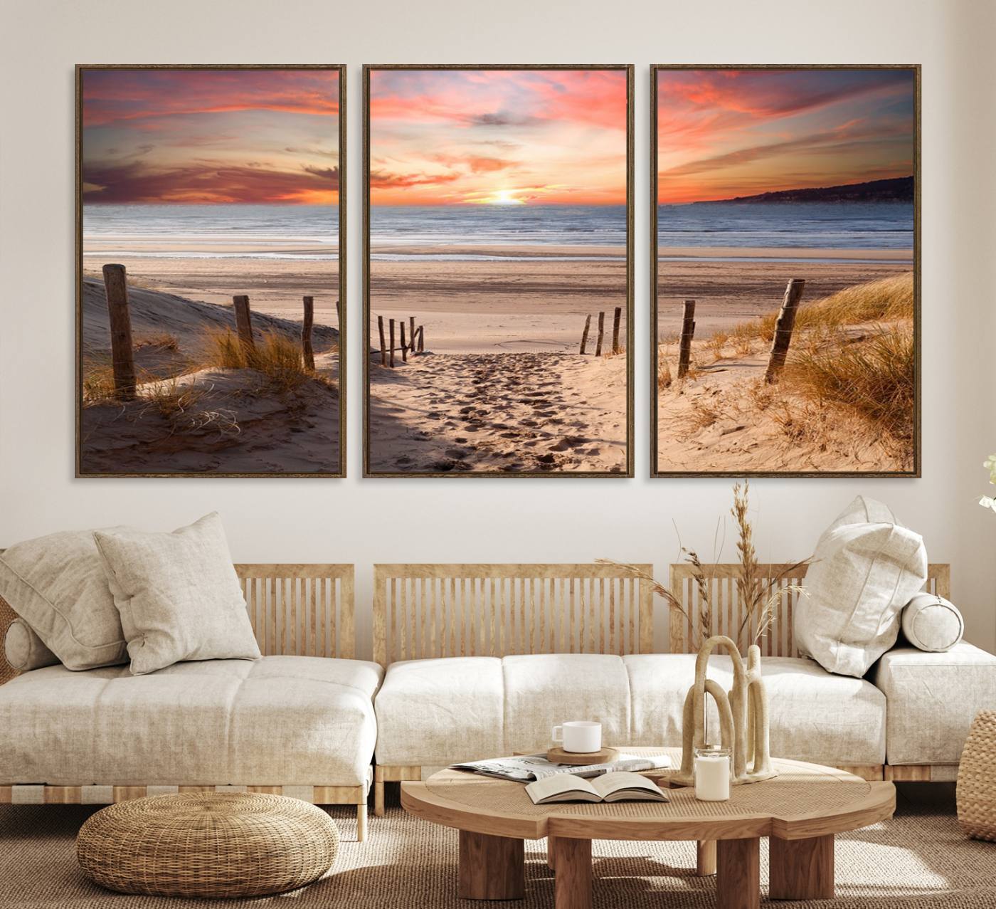 78111-MGV-CV-36X24-Sunset on the Sea Wall Art Canvas Print