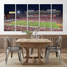 26280-MGV-CV-36X24-The University of Southern California USC Trojans Football Team Print - Los Angeles Memorial Coliseum Stadium Wall Art Canvas Print