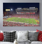 26280-MGV-CV-36X24-The University of Southern California USC Trojans Football Team Print - Los Angeles Memorial Coliseum Stadium Wall Art Canvas Print