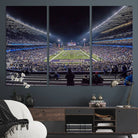 The University of Washington Huskies Football Team Print - Seattle Husky Stadium Wall Art Canvas Print