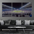 85780-MGV-CV-36X24-The University of Washington Huskies Football Team Print - Seattle Husky Stadium Wall Art Canvas Print