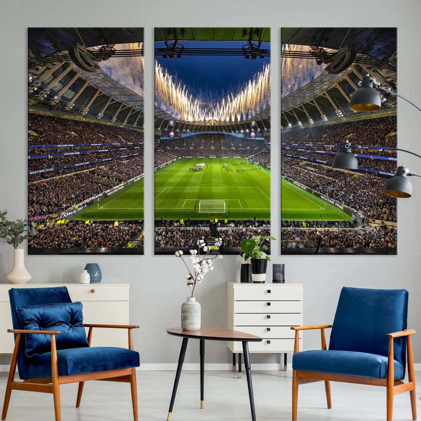 Tottenham Hotspur Football Team Print - London Tottenham Hotspur Stadium Wall Art Canvas Print