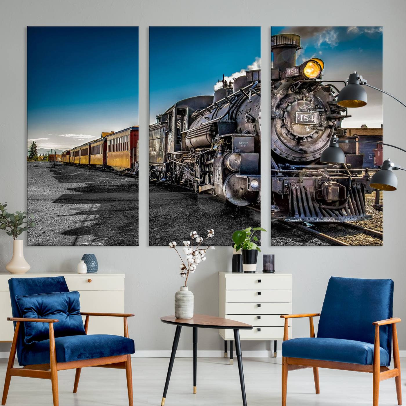 83325-MGV-CV-36X24-Train Wall Art Canvas Print