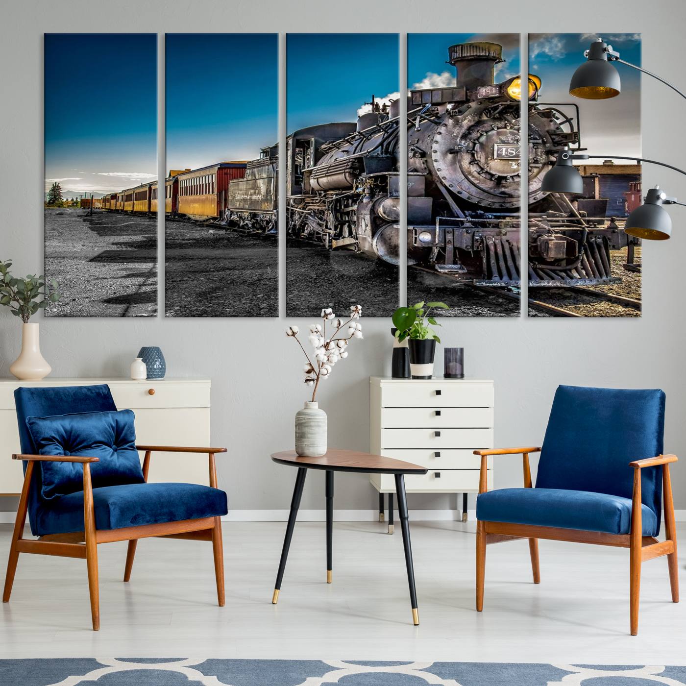 83325-MGV-CV-36X24-Train Wall Art Canvas Print