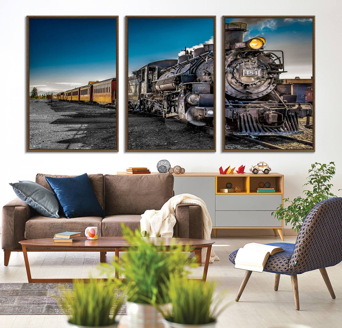 83325-MGV-CV-36X24-Train Wall Art Canvas Print
