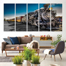83325-MGV-CV-60X31-5P-Train Wall Art Canvas Print