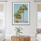 Tropical Ocean Canvas Print – Beach Coastal Wall Art Canvas Print, Framed Nautical Decor for Home, Office, Vacation Resort Interiors,