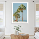 Tropical Ocean Canvas Print – Beach Coastal Wall Art Canvas Print, Framed Nautical Decor for Home, Office, Vacation Resort Interiors,