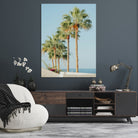 Tropical Ocean Canvas Print – Beach Coastal Wall Art Canvas Print, Framed Nautical Decor for Home, Office, Vacation Resort Interiors,