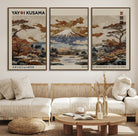 11778299-MGV-CV-36X24-Yayoi Wall Art: Transform Your Space, Modern Japanese Wall Art Print Yayoi Kusama Canvas Wall Art Abstract Mount Fuji Canvas Print Japanese