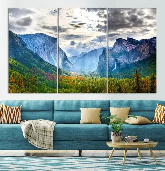 Yosemite National Park El Capitan Landscape Wall Art, Yosemite National Park El Capitan Canvas Print