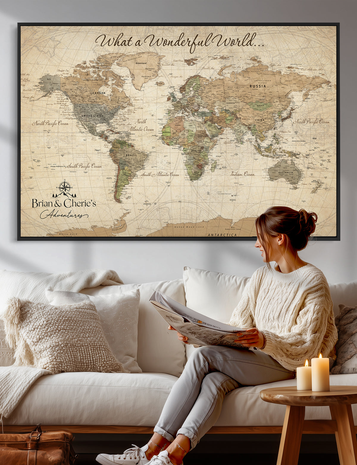 Mark every place you've been.