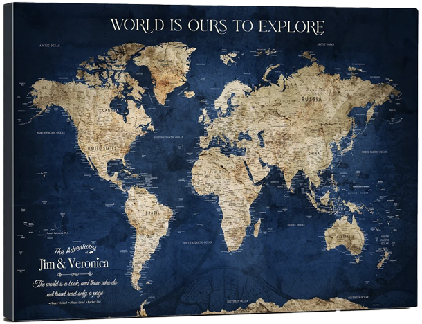 Personalized World Maps