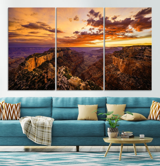 Art mural du Grand Canyon Impression sur toile