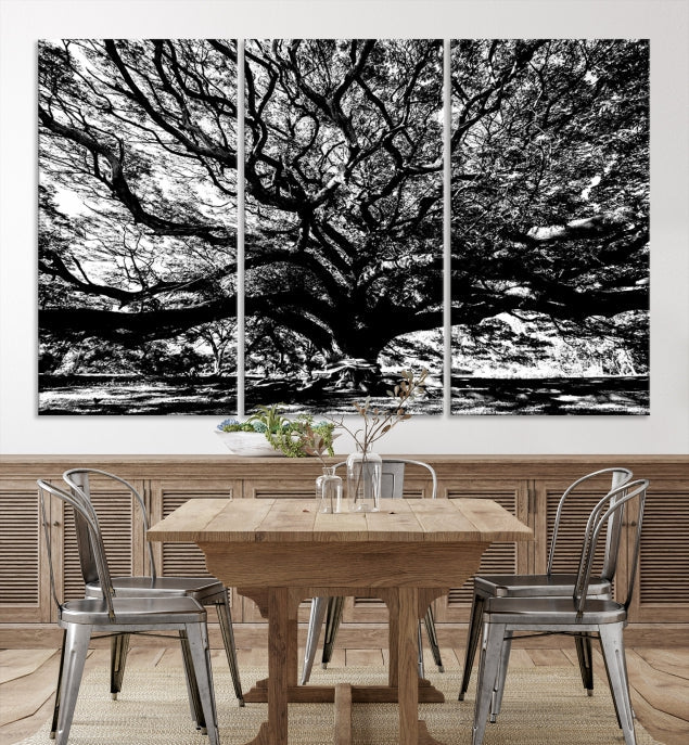 Mighty Angel Oak Wall Art | Angel Oak Tree Art Print