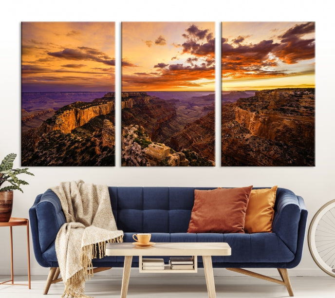 Grand Canyon Wall Art Canvas Print