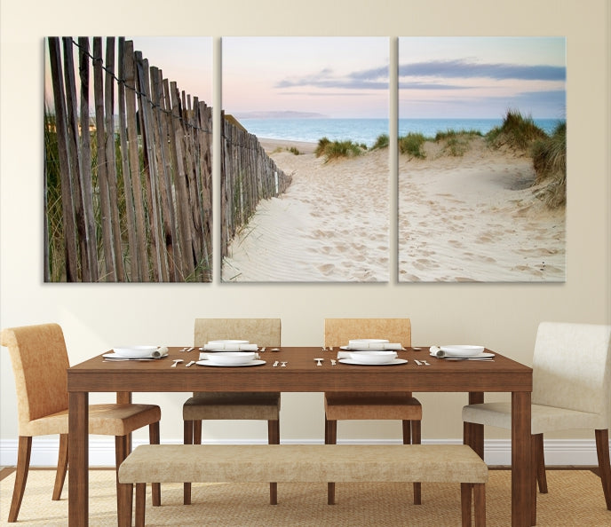 Beach Wall Art Canvas Print