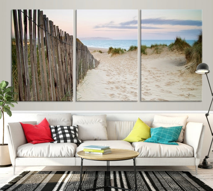 Art mural de plage Impression sur toile