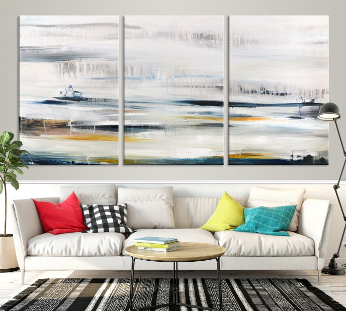 Soft Color of Abstract Canvas Print