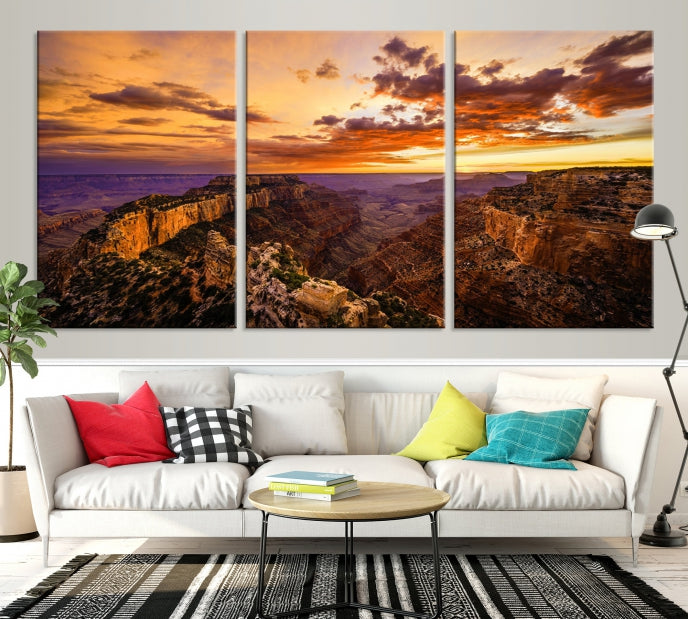 Art mural du Grand Canyon Impression sur toile