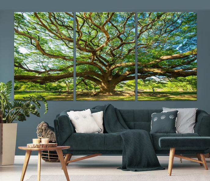 Mighty Angel Oak Wall Art Canvas Print