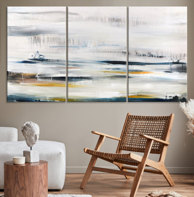 Soft Color of Abstract Canvas Print