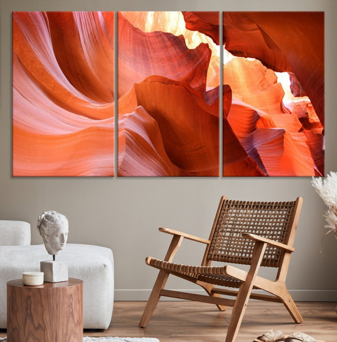 Antelope Canyon Wall Art Canvas Print