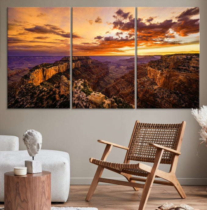 Art mural du Grand Canyon Impression sur toile