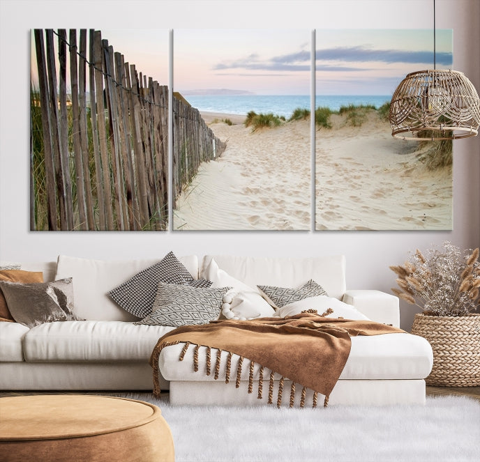 Beach Wall Art Canvas Print