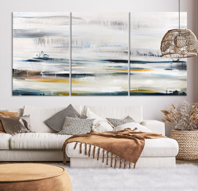 Soft Color of Abstract Canvas Print