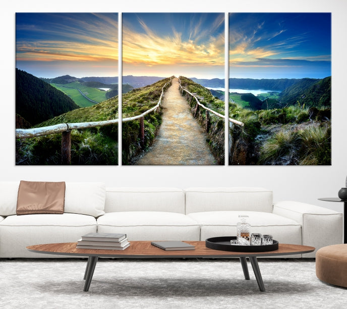 Mountain Way Wall Art Canvas Print