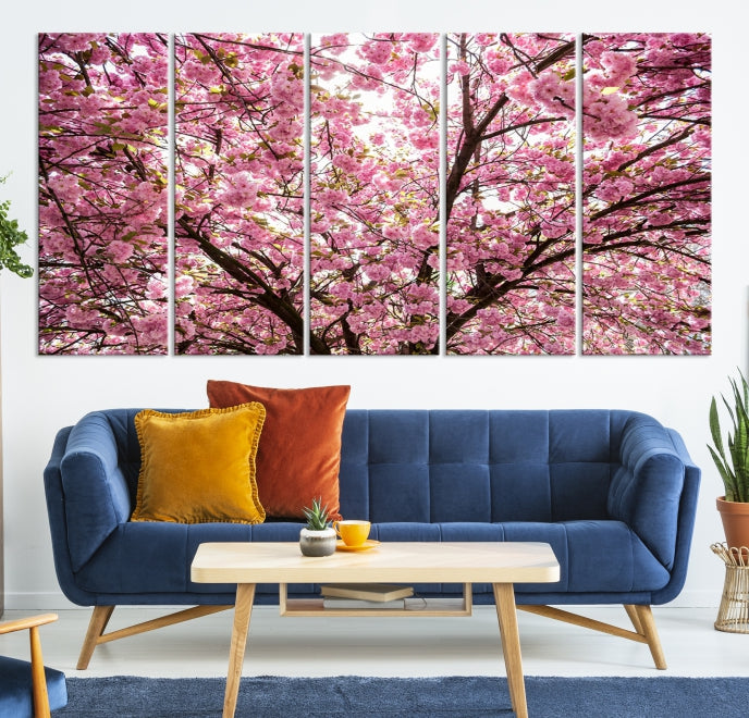 Art mural en fleurs de cerisier Impression sur toile