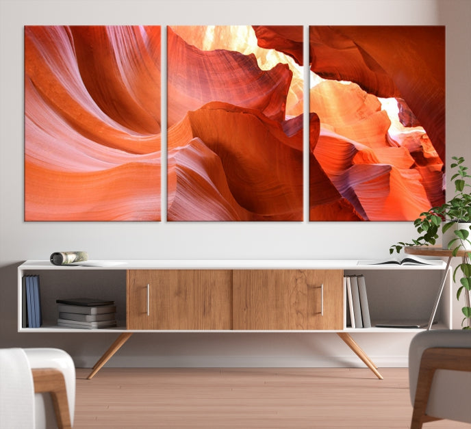 Antelope Canyon Wall Art Canvas Print