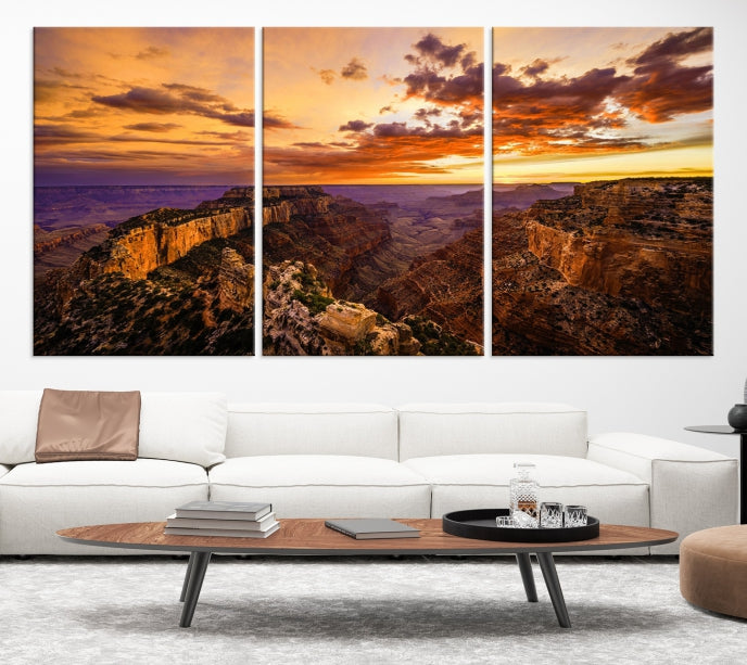 Art mural du Grand Canyon Impression sur toile