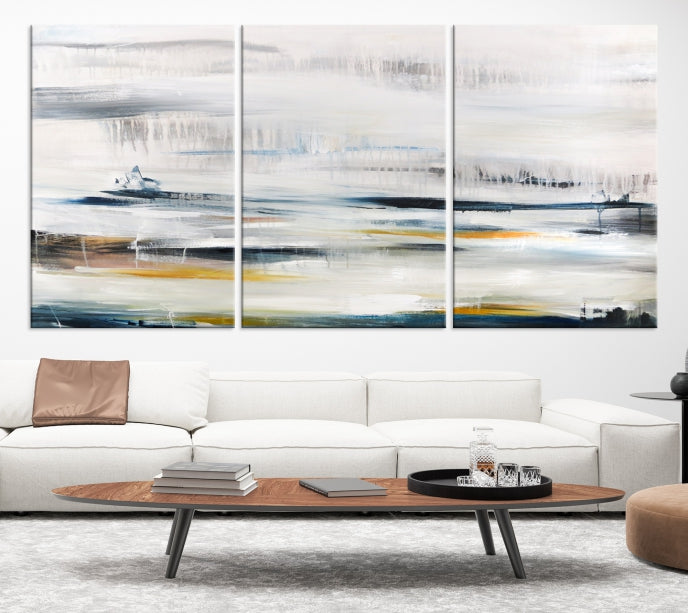 Soft Color of Abstract Canvas Print